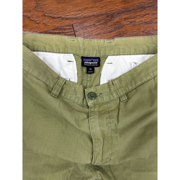 Patagonia Organic Cotton Green Stand Up Shorts Men’s 30, Inseam 7.5” - Picture 9 of 11